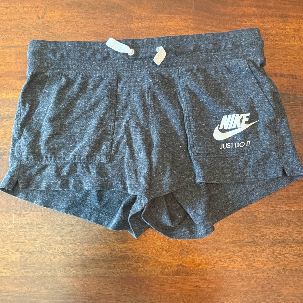 Nike Charcoal Gray Knit Fabric